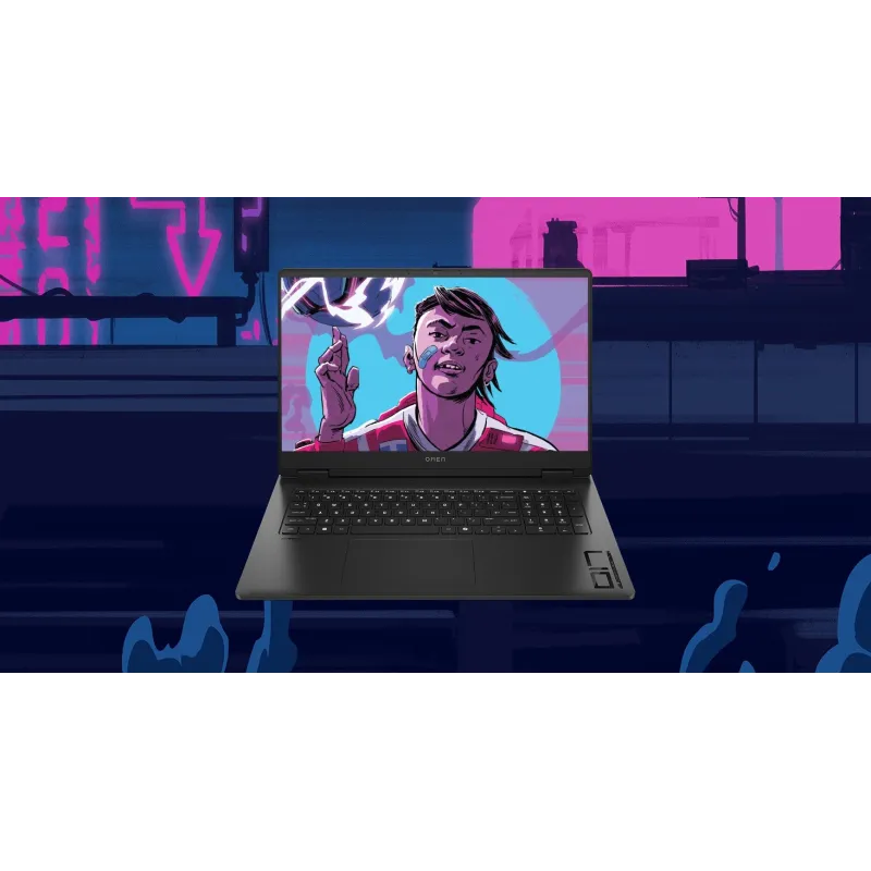 Gamingowy Laptop HP OMEN 17-db0004na / A2DG5EA / AMD Ryzen 9 / 32GB / SSD 1TB / RTX 4060 / QHD / 240Hz / Win 11 PRO / Czarny