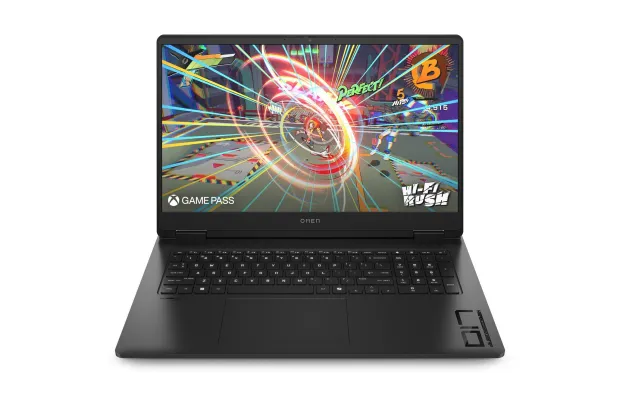 Gamingowy Laptop HP OMEN 17-db0008na / A2DK1EA / AMD Ryzen 7 / 32GB / SSD 1TB / RTX 4050 / FHD / 144Hz / Win 11 / Czarny
