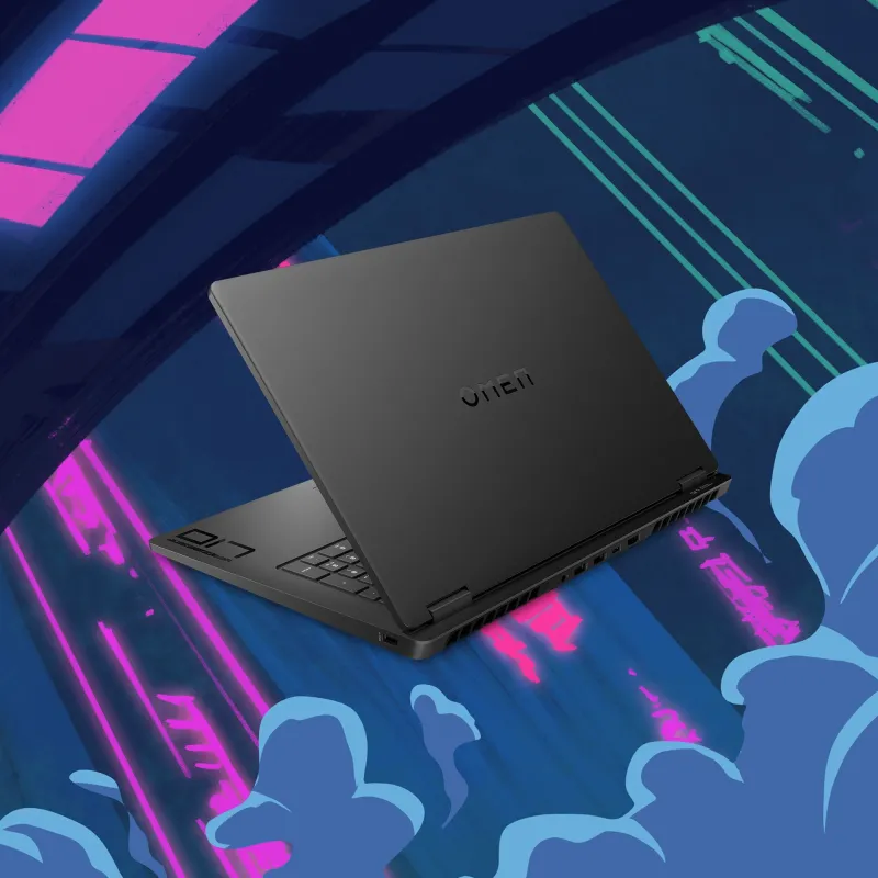 Gamingowy Laptop HP OMEN 17-db0008na / A2DK1EA / AMD Ryzen 7 / 32GB / SSD 2TB / RTX 4050 / FHD / 144Hz / Win 11 Pro / Czarny