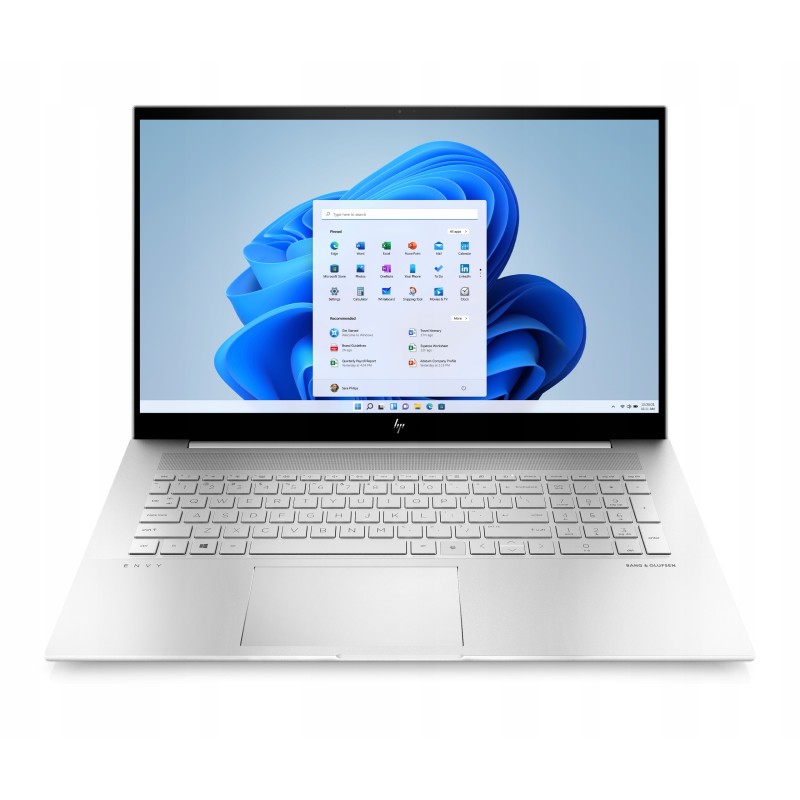 Laptop HP ENVY 17m-ch1013dx / 4N713UA / Intel Core i7 / 32GB / SSD 2TB / Intel Xe / FullHD / Dotyk / Win 11 / Srebrny