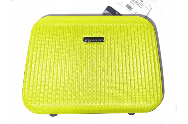 Zestaw 2szt kosmetyczka podróżna kuferek VIP ABS 14" LIMONKA SPARTA 14L