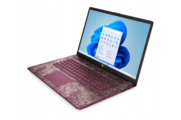 Laptop HP 17-cp0007ds / 601S7UA / AMD Ryzen 3 / 8GB / SSD 512GB / AMD Radeon / HD+ / Dotyk / Win 11 / Fioletowy