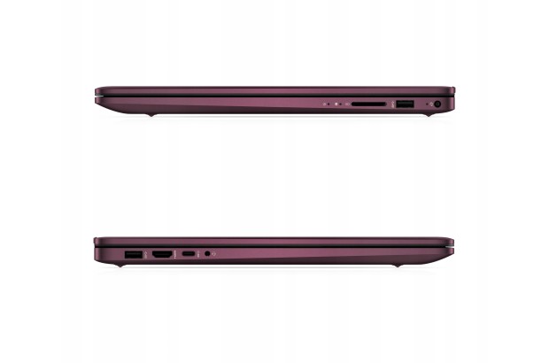 Laptop HP 17-cp0007ds / 601S7UA / AMD Ryzen 3 / 8GB / SSD 512GB / AMD Radeon / HD+ / Dotyk / Win 11 / Fioletowy