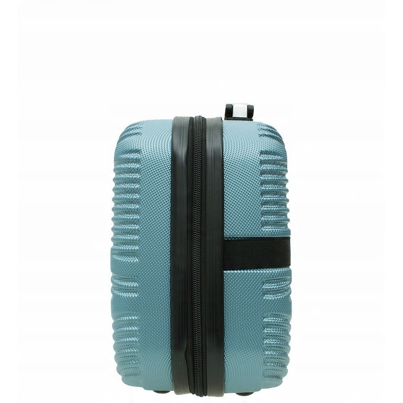 Vip Collection mała kosmetyczka podróżna ABS 14" MIAMI BEACH BLUE 14L