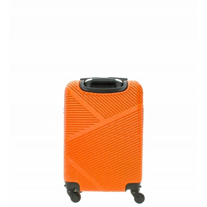 Walizka na kółkach ABS 2,1kg 20 mała walizka podróżna do samolotu ORANGE