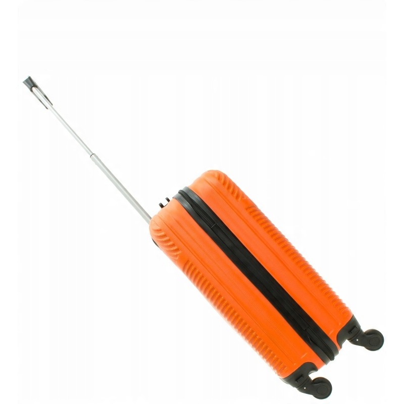 Walizka na kółkach ABS 2,1kg 20 mała walizka podróżna do samolotu ORANGE