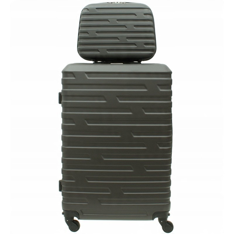 Vip Collection czerwony mały kuferek podróżny ABS 14 COSTA BRAVA 14L