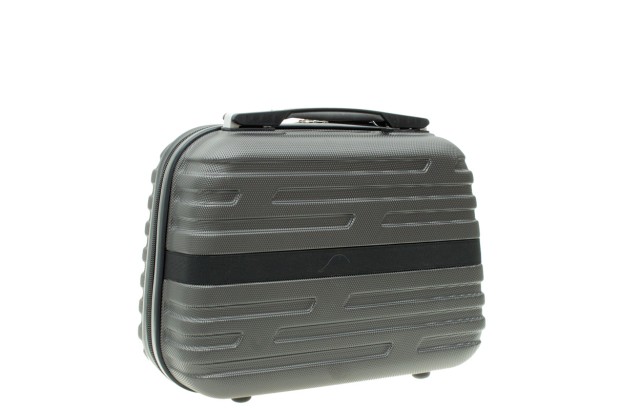 Vip Collection grafitowy kuferek podróżny ABS 14 COSTA BRAVA 14L
