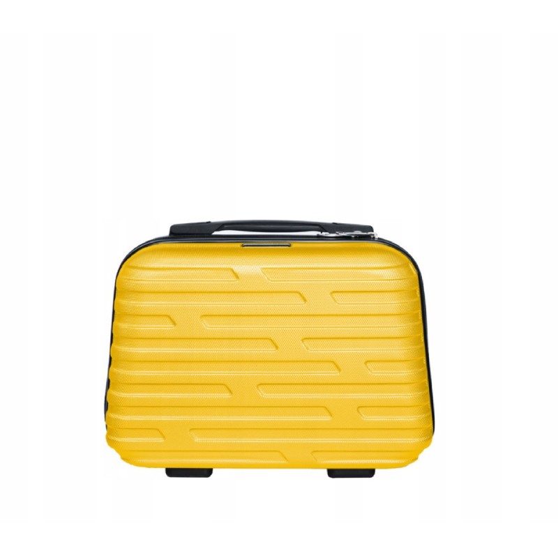 Vip Collection żółta kosmetyczka podróżna ABS 14 COSTA BRAVA 14L
