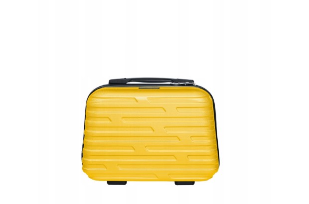 Vip Collection żółta kosmetyczka podróżna ABS 14 COSTA BRAVA 14L