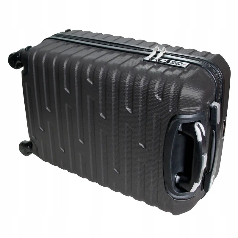 Walizka na kółkach ABS 1,9kg mała walizka kabinowa podróżna VIP grafit 34L