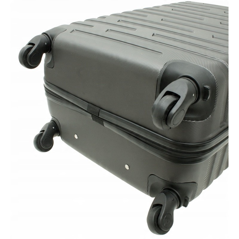Walizka na kółkach ABS 1,9kg mała walizka kabinowa podróżna VIP grafit 34L