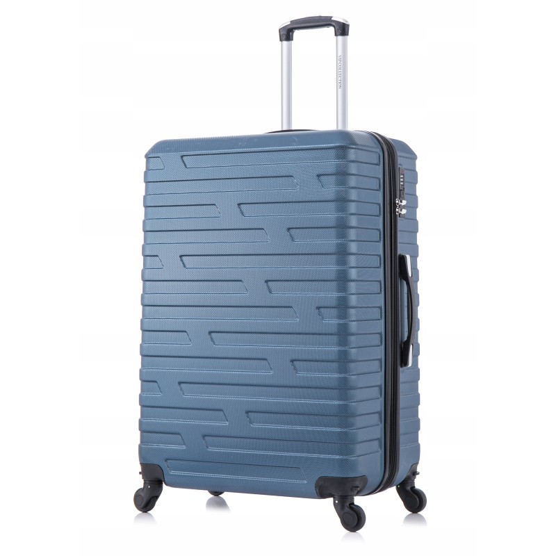 Walizka na kółkach ABS 2,9kg średnia walizka podróżna 24" aż 80L poszerzana