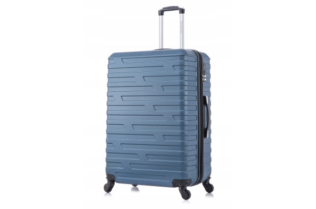 Walizka na kółkach ABS 2,9kg średnia walizka podróżna 24" aż 80L poszerzana