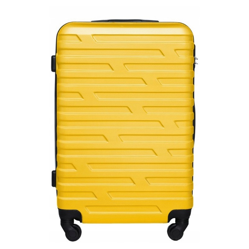 Walizka na kółkach ABS 3,9kg duża walizka podróżna 28" aż 102 L. ŻÓŁTA