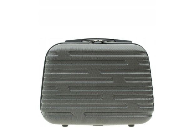 Vip Collection ciemny kuferek kosmetyczka podróżna ABS 14 COSTA BRAVA 14L