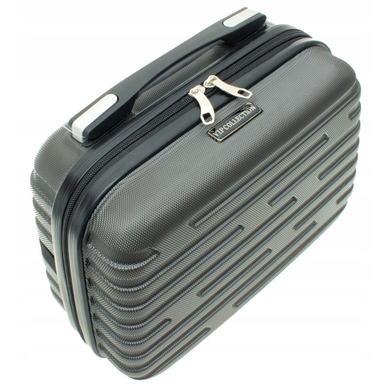 Vip Collection ciemny kuferek kosmetyczka podróżna ABS 14 COSTA BRAVA 14L
