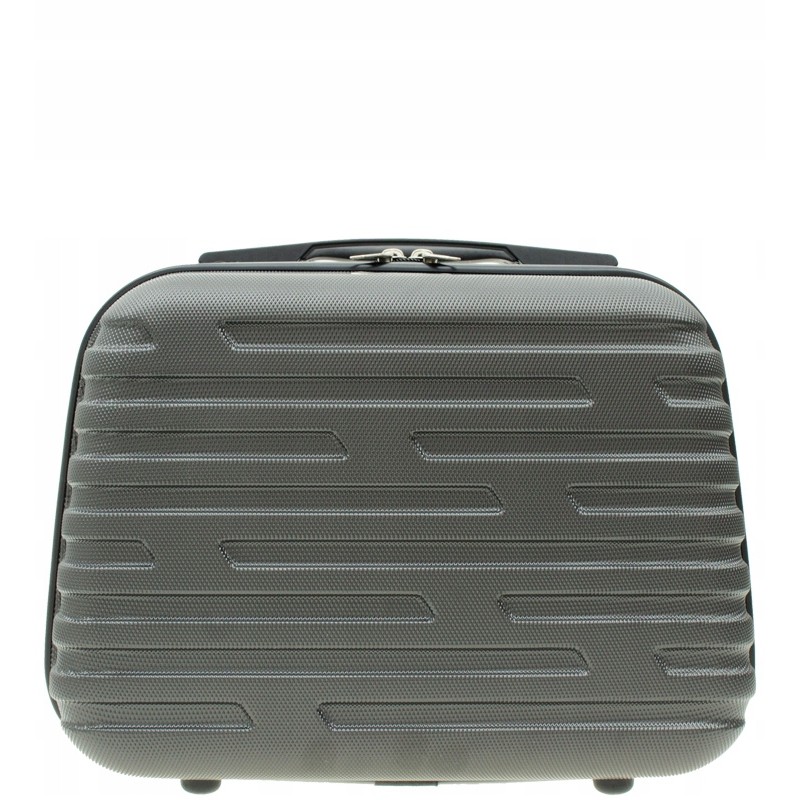 Vip Collection ciemny kuferek kosmetyczka podróżna ABS 14 COSTA BRAVA 14L