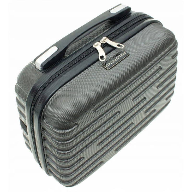 Vip Collection ciemny kuferek kosmetyczka podróżna ABS 14 COSTA BRAVA 14L