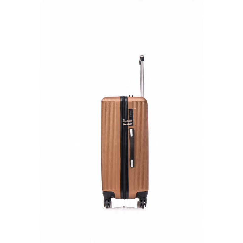 Walizka VIP Collection średnia podróżna walizka na kółkach ABS 24" odpi.kół
