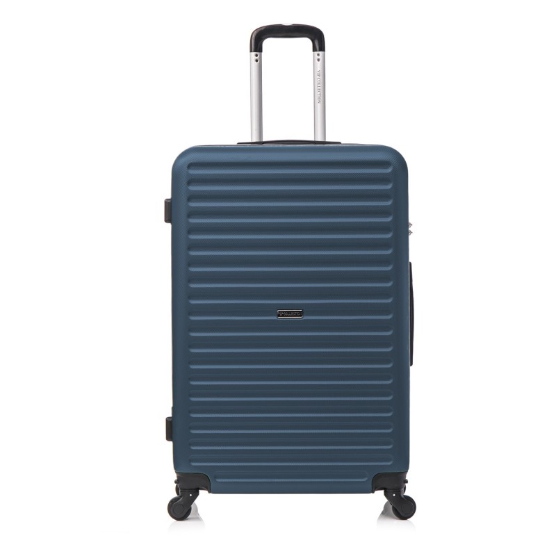 Vip Collection walizka podróżna ABS 28" DARK BLUE ATENY 4,4kg 102L odpi.kół