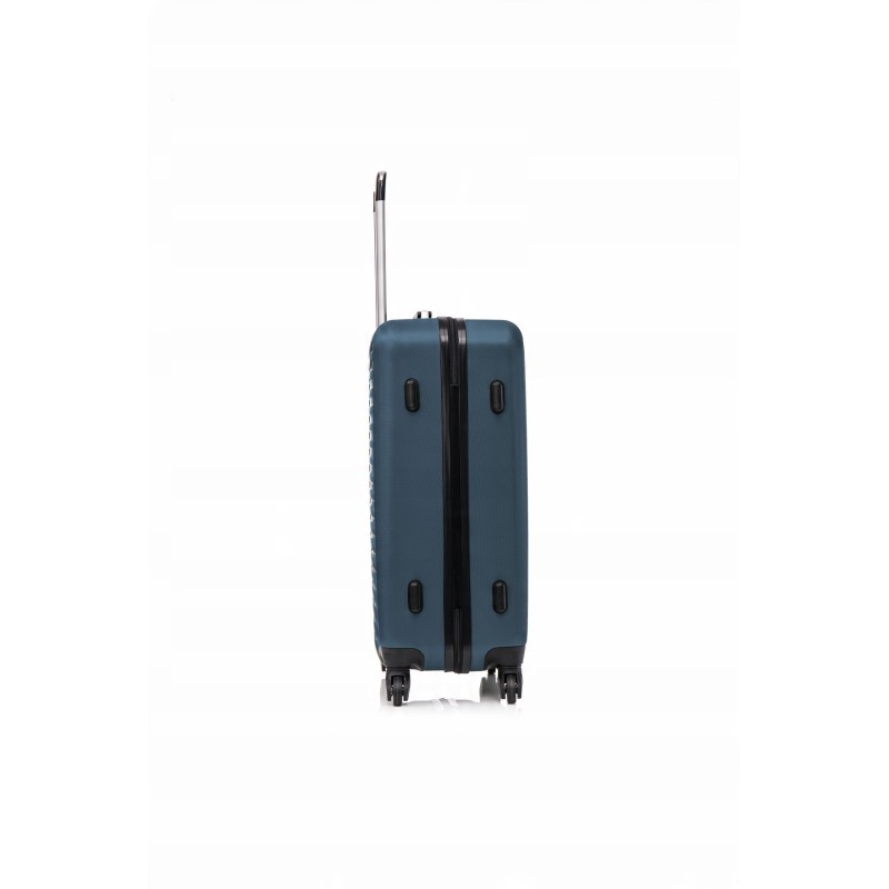 Vip Collection walizka podróżna ABS 28" DARK BLUE ATENY 4,4kg 102L odpi.kół