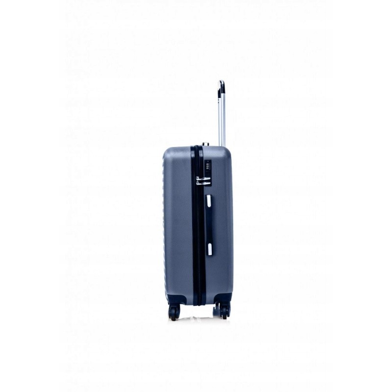 Vip Collection walizka podróżna ABS 28" DARK BLUE ATENY 4,4kg 102L odpi.kół