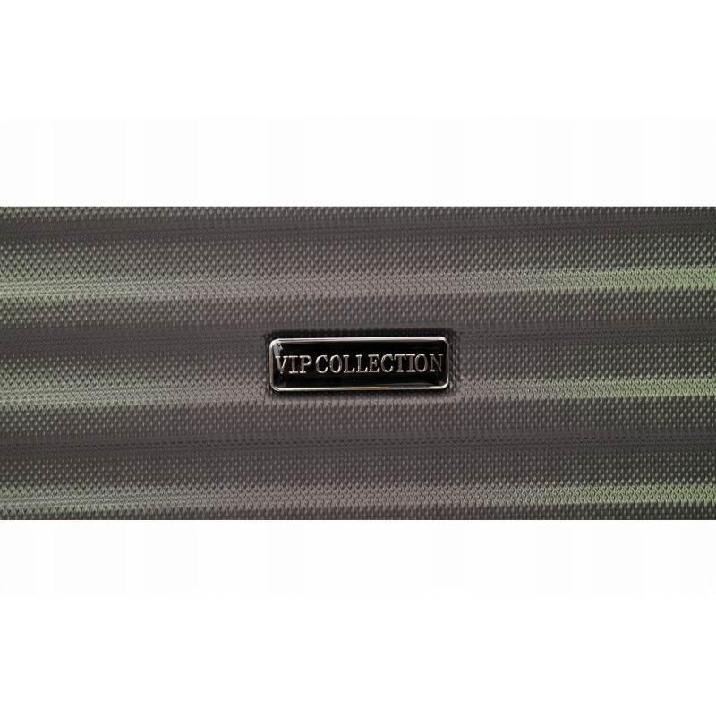 Vip Collection walizka kosmetyczka podróżna ABS 14" Dark Grey ATENY 14L