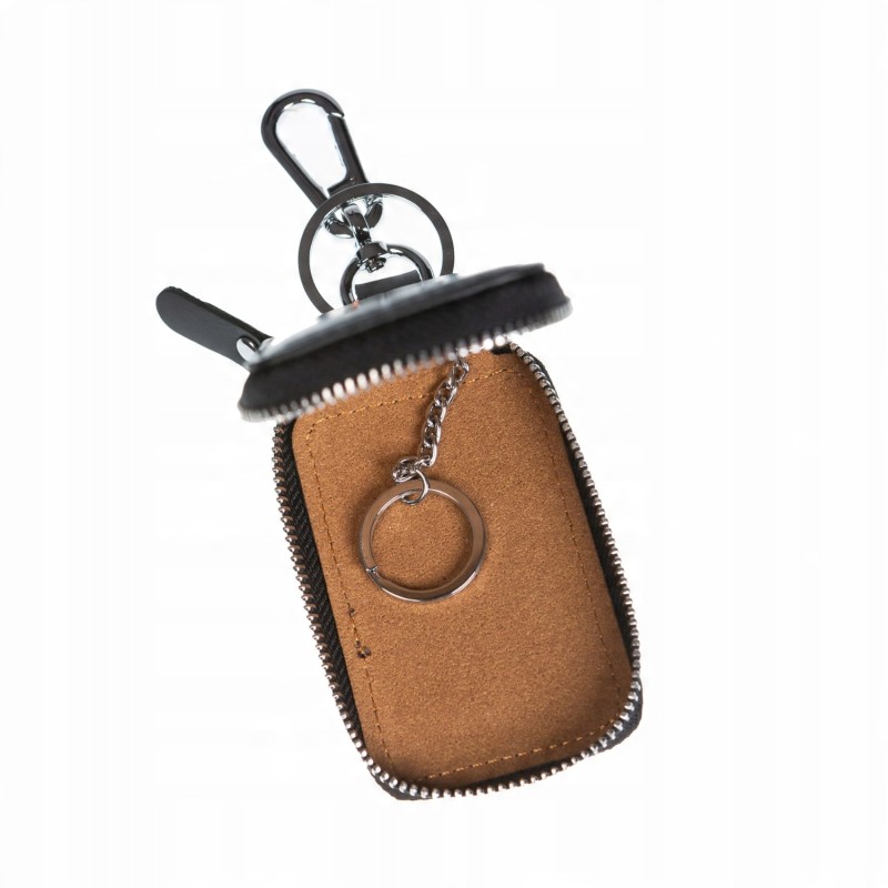Verus Vip Collection prawdziwa skóra ekskluzywne etui na klucze czarne