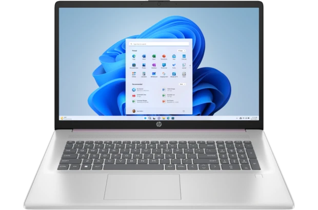 Laptop HP 17-cn3123 / A57E7UA / Intel N200 / 8GB / SSD 256GB / Intel UHD / HD+ / Win 11 / Fioletowy