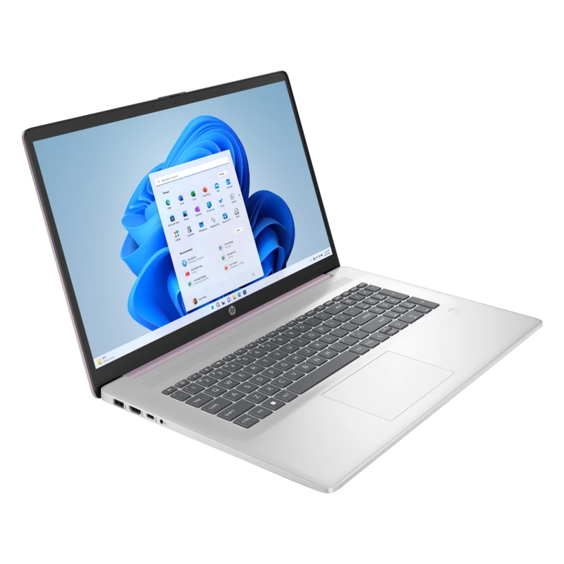 Laptop HP 17-cn3123 / A57E7UA / Intel N200 / 8GB / SSD 256GB / Intel UHD / HD+ / Win 11 / Fioletowy