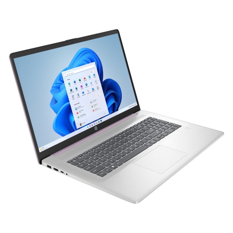 Laptop HP 17-cn3123 / A57E7UA / Intel N200 / 16GB / SSD 512GB / Intel UHD / HD+ / Win 11 / Fioletowy