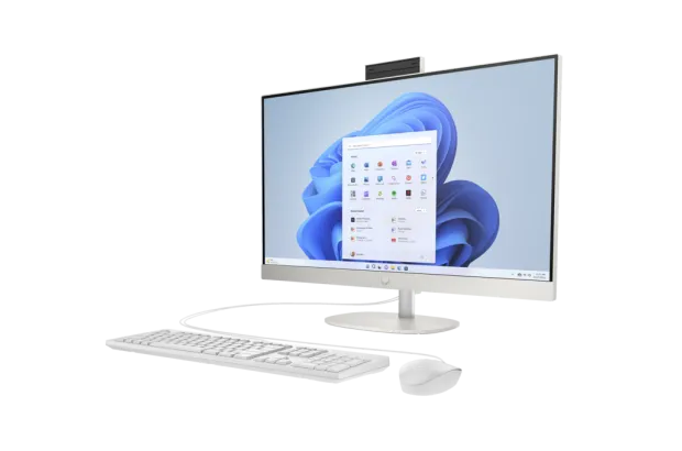 All in One HP 27-cr0025na / 8C3Y7EA / AMD Ryzen 7 / 32GB / SSD 2TB / AMD Radeon / FullHD / Win 11 Pro / Biały