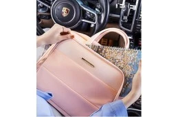 Stylowa DAMSKA RÓŻOWA torba etui shouldcat na laptopa...