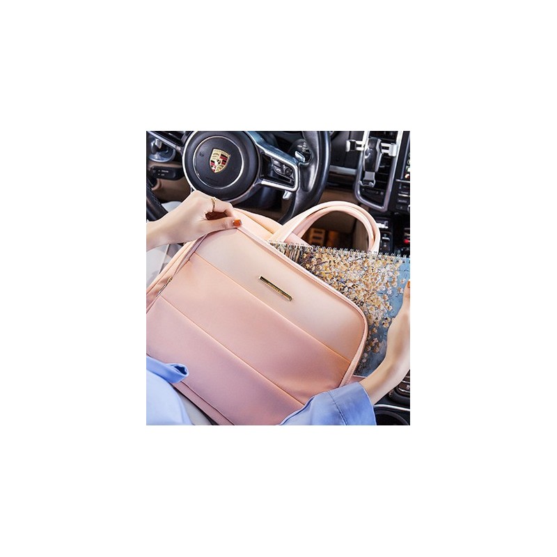 Stylowa DAMSKA RÓŻOWA torba etui shouldcat na laptopa 15,6" (ASK1010-pink)