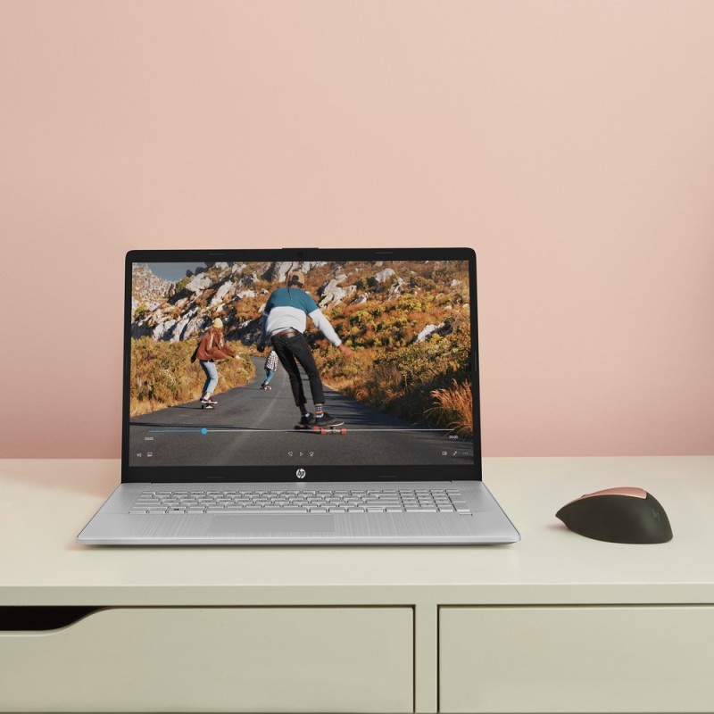 Laptop HP 17-CN2068CL / 8L5Y1UA / Intel Core i5-12 / 16GB / SSD 1TB / Intel Xe / FullHD / Win 11 / Srebrny