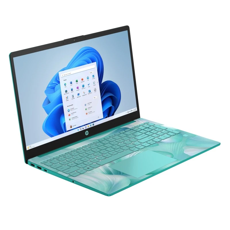 Laptop HP 15-fd0105ds / A93VBUA / Intel N100 / 4GB / UFS 128GB / Intel UHD / HD / Dotyk / Win 11 / Niebieski