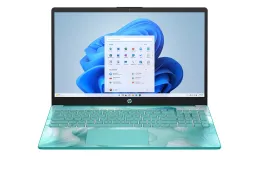 Laptop HP 15-fd0105ds / A93VBUA / Intel N100 / 8GB / UFS 128GB / Intel UHD / HD / Dotyk / Win 11 / Niebieski