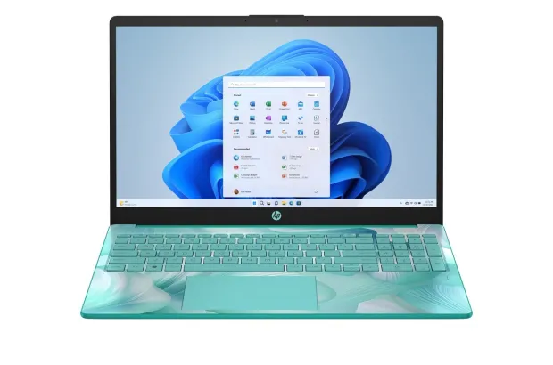 Laptop HP 15-fc0710ds / AA2Y2UA / AMD Ryzen 5 / 32GB / SSD 1TB / Radeon / HD / Dotyk / Win 11 / Niebieski