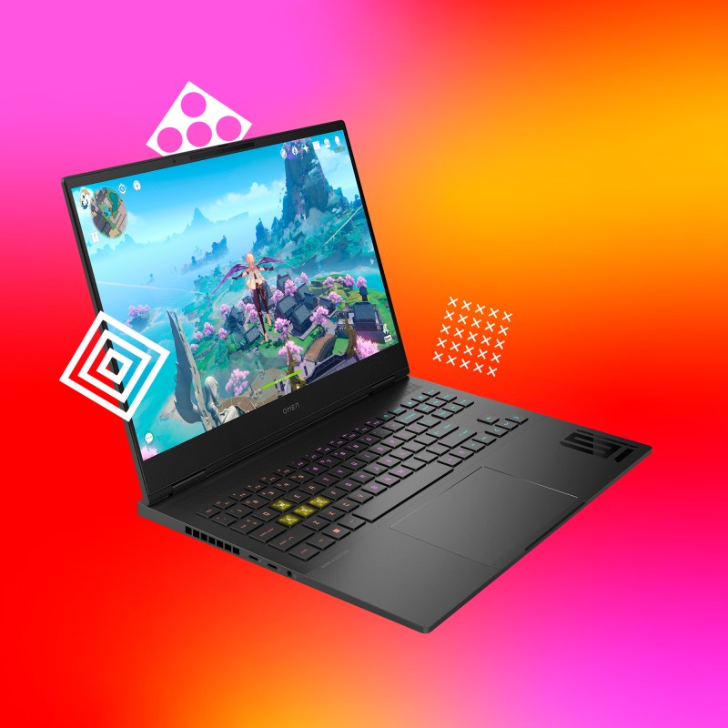 Laptop HP OMEN Transcend 16-u1000ca / 9W3E2UA / Intel i9-14900HX / 32GB / SSD 2TB / RTX 4070 / WUXGA / Win 11 / Czarny