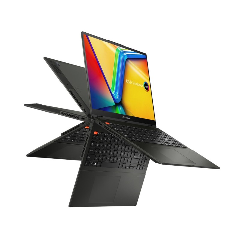 Laptop Asus Vivobook S 16 Flip / TP3604VA-IS93T / Intel i9-13 / 16GB / SSD 1TB / Intel Xe / WUXGA / Win 11 Pro / Czarny