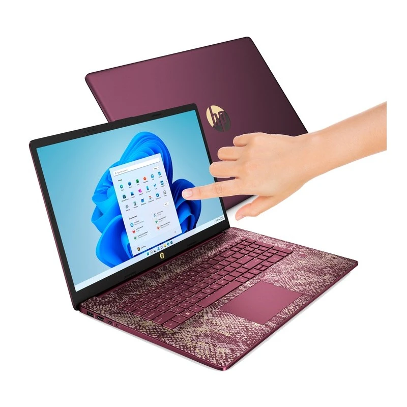 Laptop HP 17-cn0026ds / 525W6UA / Intel i3-11 / 8GB / SSD 256GB / Intel Xe / HD+ / Dotyk / Win 11 / Czerwony