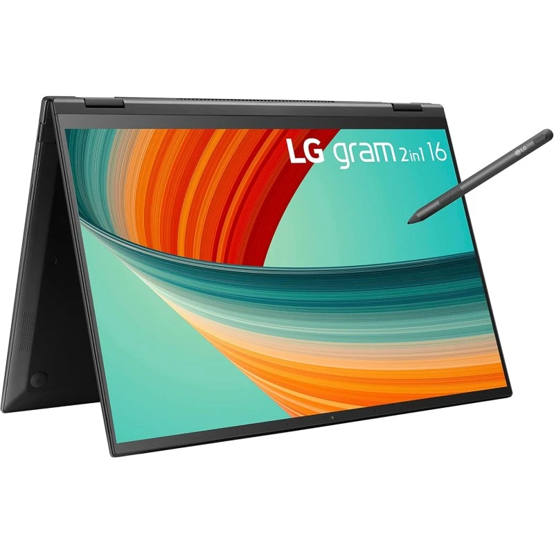 Laptop LG gram 16 / 16T90R-K.AAC7U1 / Intel i7-13 / 16GB / SSD 512GB / Intel Xe / WQXGA / Dotyk / Win 11 / Czarny