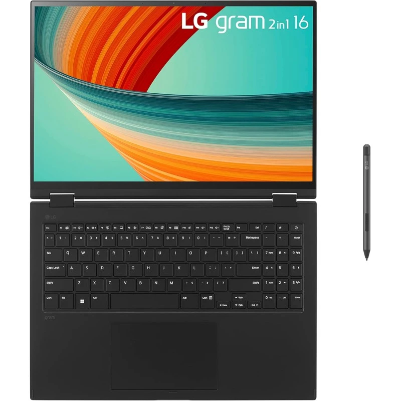 Laptop LG gram 16 / 16T90R-K.AAC7U1 / Intel i7-13 / 16GB / SSD 512GB / Intel Xe / WQXGA / Dotyk / Win 11 / Czarny
