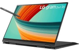 Laptop LG gram 16 / 16T90R-K.AAC7U1 / Intel i7-13 / 16GB / SSD 512GB / Intel Xe / WQXGA / Dotyk / Win 11 / Czarny