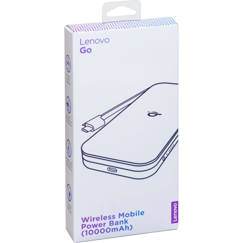 Powerbank Lenovo Go Wireless 10.000 mAh