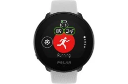 Polar Unite S-L – Sportowy zegarek multisport z białym paskiem silikonowym