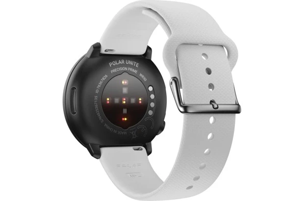 Polar Unite S-L – Sportowy zegarek multisport z białym paskiem silikonowym