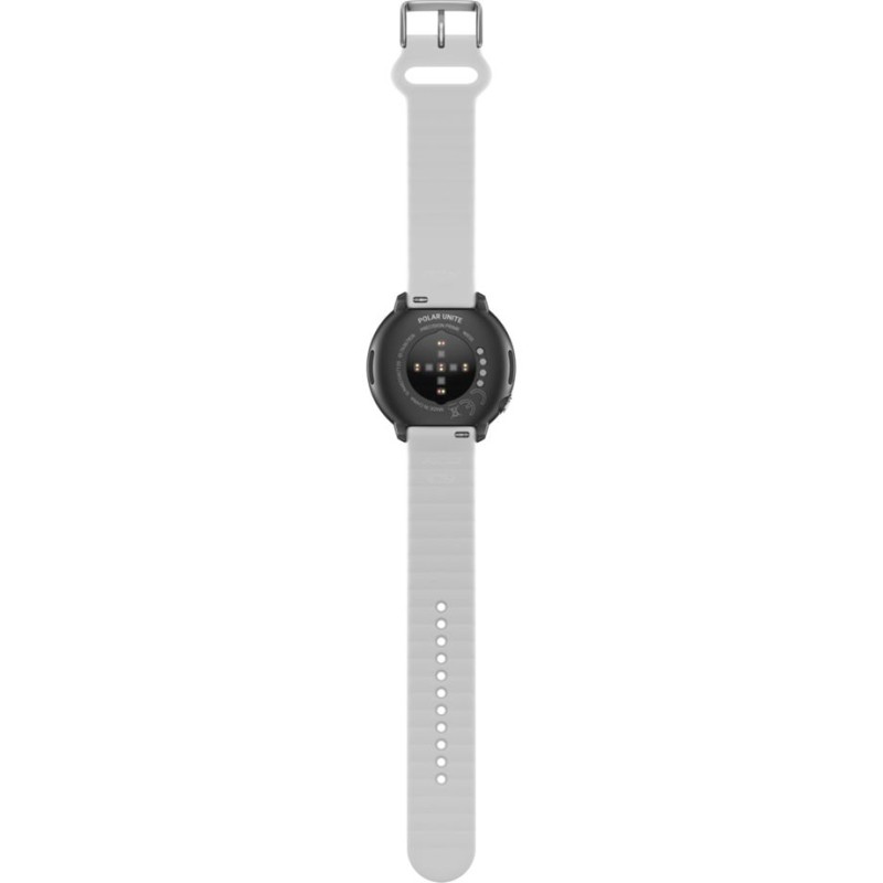 Polar Unite S-L – Sportowy zegarek multisport z białym paskiem silikonowym