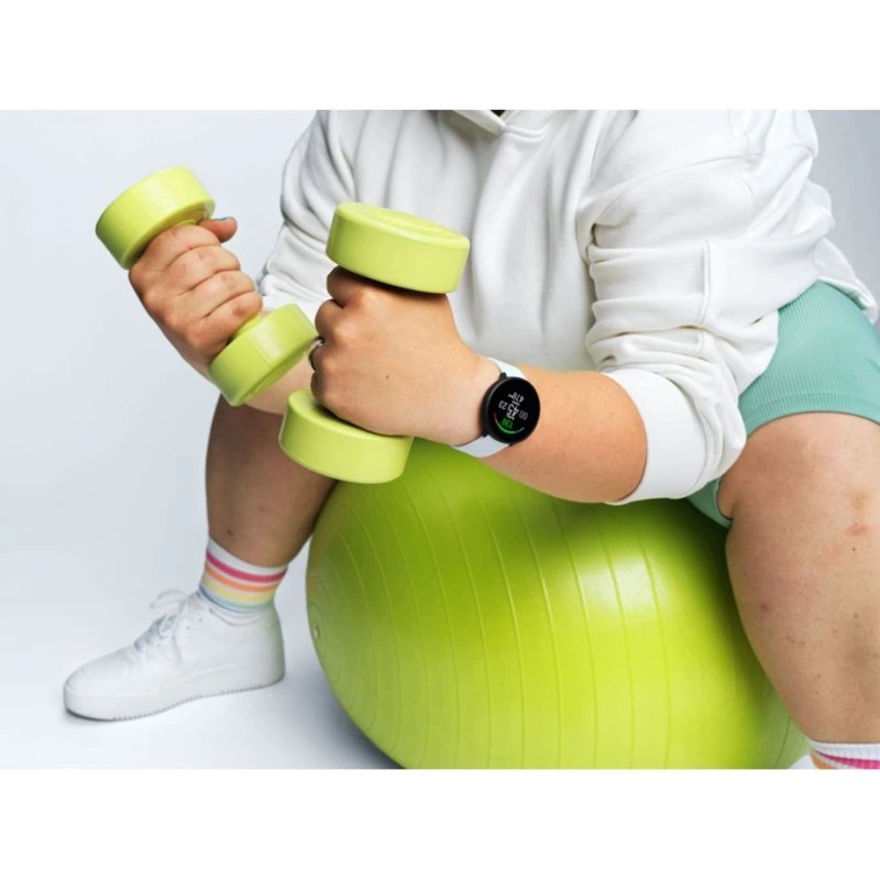 Polar Unite S-L – Sportowy zegarek multisport z białym paskiem silikonowym